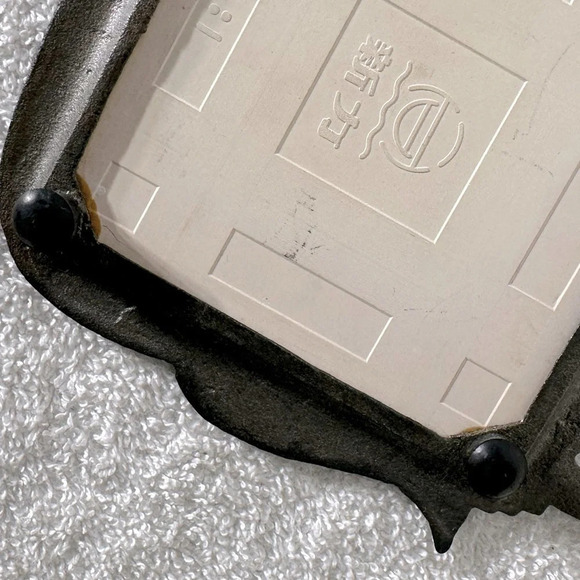 Vintage Metal Teapot Shaped Trivet W Ceramic Tile 1000 Islands  Canada - Picture 9 of 11